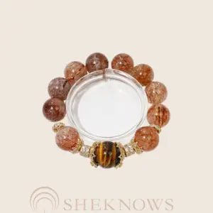 Natural crystal bracelet for smooth career/removing negative energy