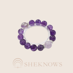 Natural Amethyst Spiritual Healing Crystal Bracelet