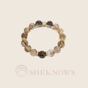 Natural Smoky Quartz Spiritual Healing Crystal Bracelet