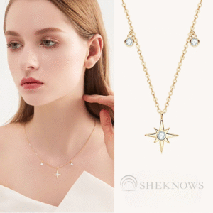 New Moissanite Pendant Light Series Necklace